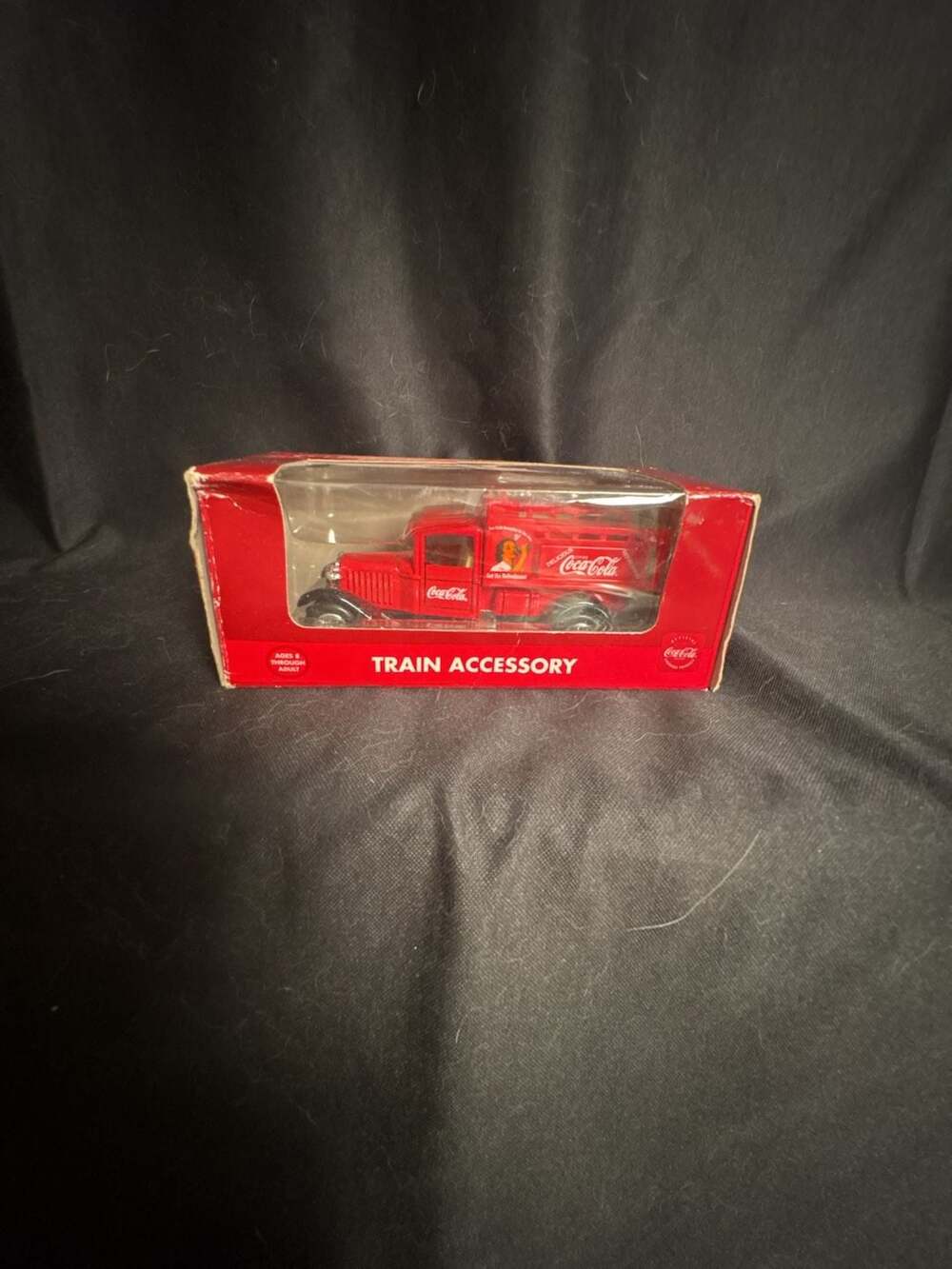 Coca-Cola Train Accessory Die-Cast Red Delivery Truck